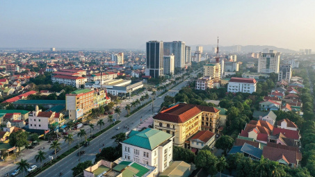 Nghệ An: Thành phố Vinh mở rộng đạt tiêu chí đô thị loại I