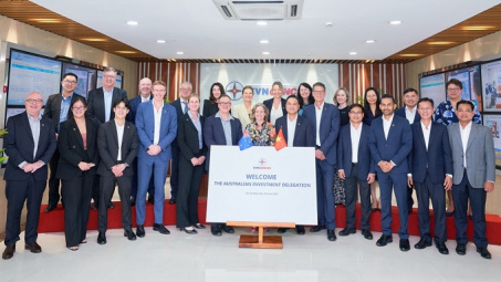 Phái đoàn đầu tư AUSTRALIA thăm và làm việc với EVNGENCO3