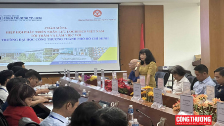 VALOMA làm việc với Trường Đại học Công Thương TP.HCM về đào tạo nhân lực logistics