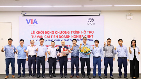Cục Công nghiệp và Toyota Việt Nam hỗ trợ các doanh nghiệp công nghiệp hỗ trợ