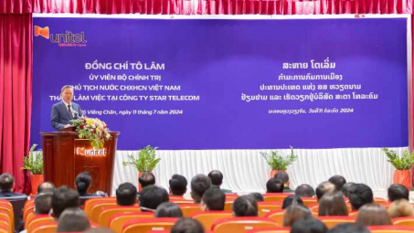 Chủ tịch nước: Thương hiệu Viettel tại Lào là hình mẫu cho hợp tác kinh tế giữa hai nước