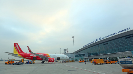 Đến năm 2050, Cảng hàng không quốc tế Cát Bi có công suất 18 triệu hành khách/năm