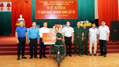 Tập đoàn Hóa chất Việt Nam: Thiết thực tri ân ngày Thương binh, liệt sĩ 27/7