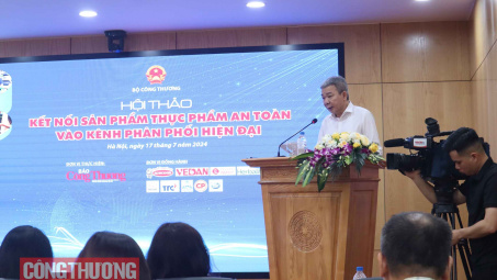Kết nối sản phẩm thực phẩm an toàn vào kênh phân phối hiện đại