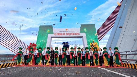 Thông xe cầu Bến Rừng, tăng thuận lợi kết nối Hải Phòng và Quảng Ninh