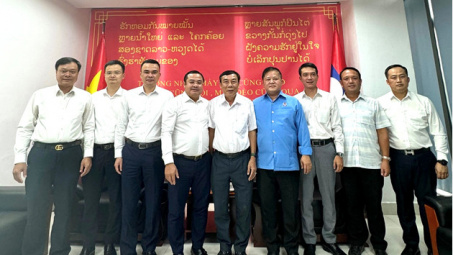 VINACHEM hợp tác kiểm tra công trường Dự án Muối mỏ Kali tại Lào