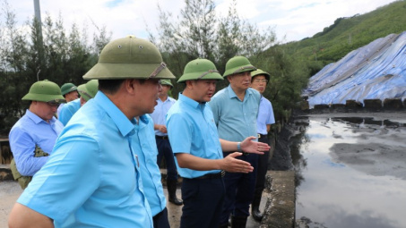 TKV: Tăng cường ứng phó mưa bão vùng Hòn Gai