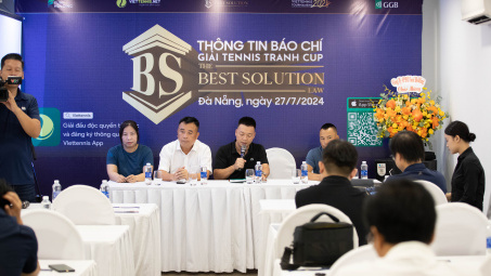 Funi Holding tham gia tài trợ giải quần vợt THE BEST SOLUTION 2024 tại Đà Nẵng