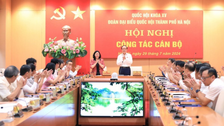 Bí thư Thành uỷ Hà Nội Bùi Thị Minh Hoài nhận thêm nhiệm vụ mới