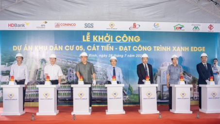Bình Định: Khởi công dự án khu dân cư hướng tới đạt công trình xanh EDGE