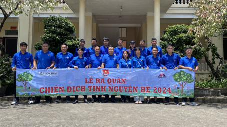Tuổi trẻ VINACHEM - Sôi nổi Chiến dịch thanh niên tình nguyện hè năm 2024