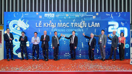 Khai mạc Triển lãm lần thứ 20 về cơ khí chính xác và sản xuất chế tạo - MTA Vietnam 2024