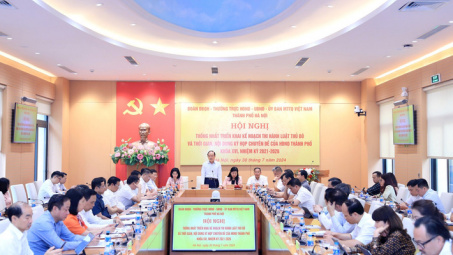 Tăng cường trách nhiệm trong triển khai Luật Thủ đô (sửa đổi)