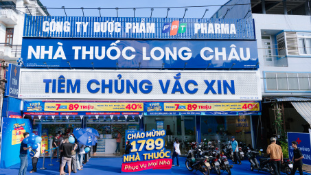 FPT Retail (FRT): Chuỗi Long Châu bứt phá, doanh thu 6 tháng đầu năm tăng trưởng 22%