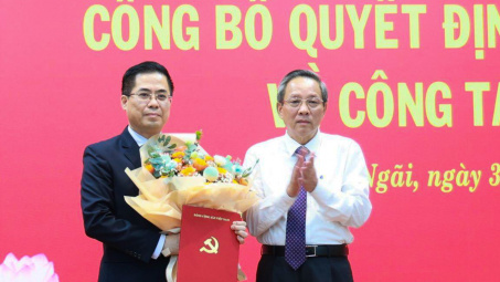 Thứ trưởng Bộ Khoa học và Công nghệ giữ chức Phó Bí thư Tỉnh ủy Quảng Ngãi