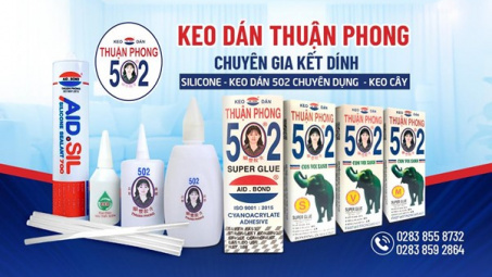 "Cha đẻ" của Keo 502 con voi ra mắt dòng keo mới đột phá với khả năng kết dính siêu tốc