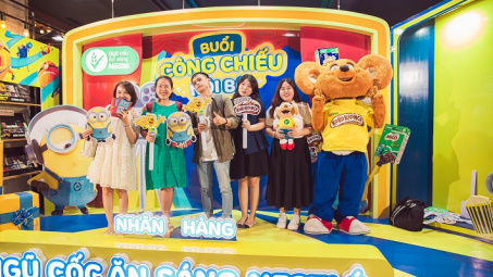 Nhãn hàng Ngũ cốc ăn sáng Nestlé tổ chức sự kiện ra mắt bộ phim Kẻ đánh cắp mặt trăng 4 tại Việt Nam