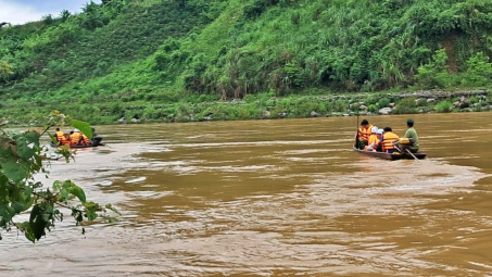 Thủy điện Trung Sơn: Phối hợp kiểm tra thực địa dòng chảy thoát lũ hạ du đập