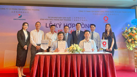 Tập đoàn Đạt Phương (DPG): Ký hợp đồng trị giá hơn 1.000 tỷ đồng để triển khai Nhà máy kính siêu trắng