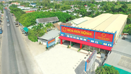Tập đoàn Hoa Sen (HSG) tìm kiếm 300 - 500 mặt bằng để mở rộng chuỗi Hoa Sen Home tại loạt địa phương