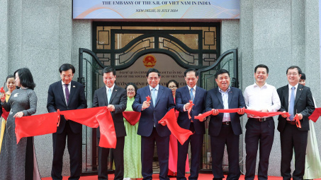 Khánh thành trụ sở Đại sứ quán Việt Nam tại Ấn Độ ở thủ đô New Delhi