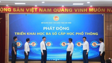 Hà Nội chính thức phát động triển khai học bạ số cấp phổ thông năm học 2024-2025