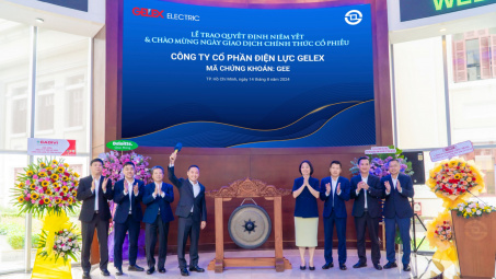 GELEX Electric (GEE) chính thức niêm yết 300 triệu cổ phiếu trên HoSE