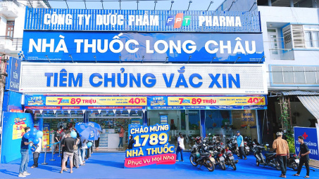 “Ba chân kiềng” tạo lợi thế chiến lược cho chuỗi Long Châu - FPT Retail (FRT)