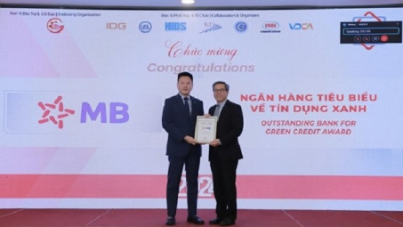 Ngân hàng MB được vinh danh "Ngân hàng Việt Nam tiêu biểu 2024"
