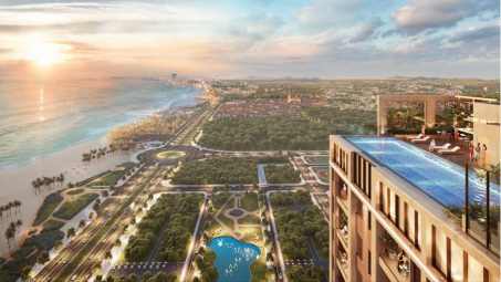 Tòa tháp 40 tầng đầu tiên tại bán đảo tỷ phú Bảo Ninh có gì đặc biệt?