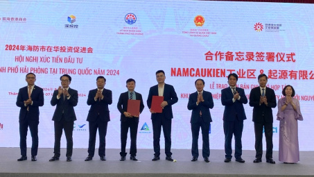 Hải Phòng thu hút thêm dòng vốn đầu tư từ Trung Quốc
