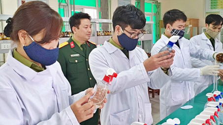 Điểm chuẩn chính thức Trường Sĩ quan Phòng hóa