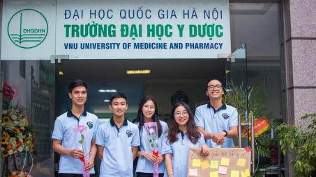 Điểm chuẩn chính thức Trường Đại học Y Dược - Đại học Quốc gia Hà Nội