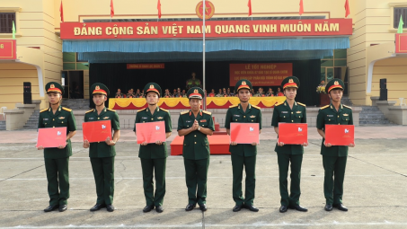 Điểm chuẩn chính thức Trường Sĩ quan Lục quân 1