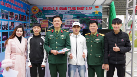 Điểm chuẩn chính thức Trường Sĩ quan Tăng Thiết Giáp