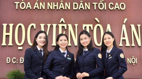 Điểm chuẩn chính thức Học viện Tòa án