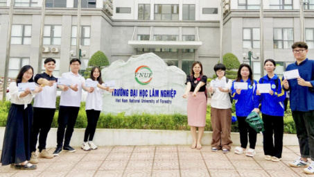 Điểm chuẩn chính thức Trường Đại học Lâm nghiệp