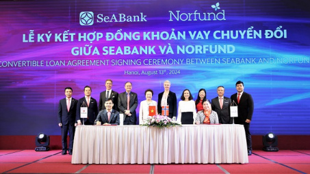 Ngân hàng SeABank và Norfund ký kết Hợp đồng khoản vay chuyển đổi trị giá 30 triệu USD