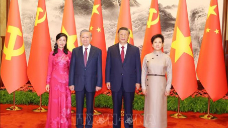 Tổng Bí thư, Chủ tịch nước Tô Lâm hội đàm với Tổng Bí thư, Chủ tịch nước Trung Quốc Tập Cận Bình