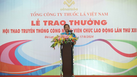 Hội thao Vinataba lần thứ XII:  Cuộc chơi của tinh thần thể thao Đoàn kết - Trung thực - Cao thượng
