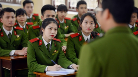 Điểm chuẩn chính thức Học viện Cảnh sát nhân dân