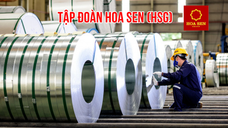 Tập đoàn Hoa Sen (HSG): Tăng tích trữ hàng tồn kho, kỳ vọng giá tôn mạ sẽ đi lên