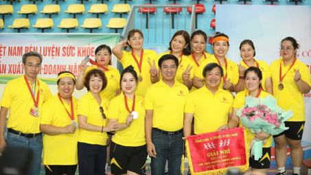 Thuốc lá Thăng Long đạt thành tích cao tại Hội thao Tổng công ty Thuốc lá Việt Nam lần thứ XII