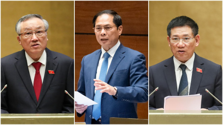 Quốc hội bổ nhiệm 3 Phó Thủ tướng Chính phủ mới