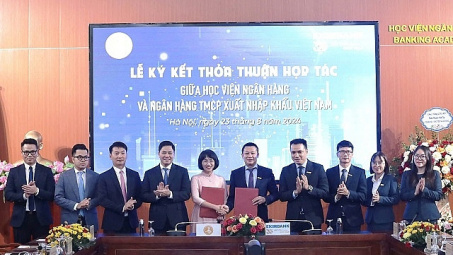 Ngân hàng Eximbank và Học viện Ngân hàng ký thỏa thuận hợp tác toàn diện giai đoạn 2024 - 2029