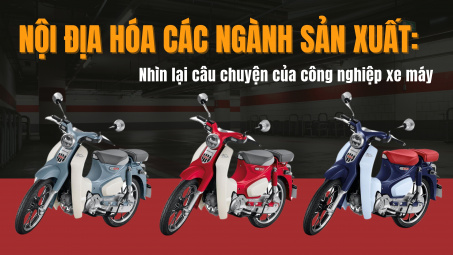 [Emagazine] Nội địa hóa các ngành sản xuất: Nhìn lại câu chuyện của công nghiệp xe máy