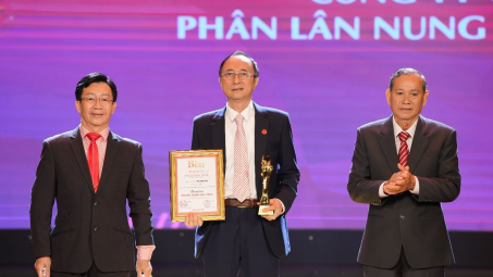 Công ty CP Phân lân nung chảy Văn Điển: Khẳng định vị thế mới với Giải thưởng "The best Of Vietnam 2024"