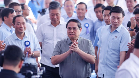 Thủ tướng Phạm Minh Chính dự Lễ Khánh thành đường dây 500kV mạch 3