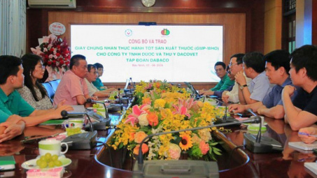 Nhà máy vaccine thú y của Tập đoàn Dabaco (DBC) sẵn sàng sản xuất thương mại