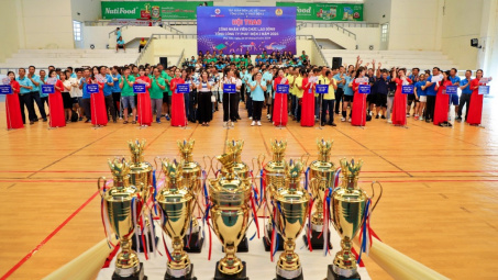 Ấn tượng, sôi nổi Hội thao CNVCLĐ Tổng công ty Phát điện 2